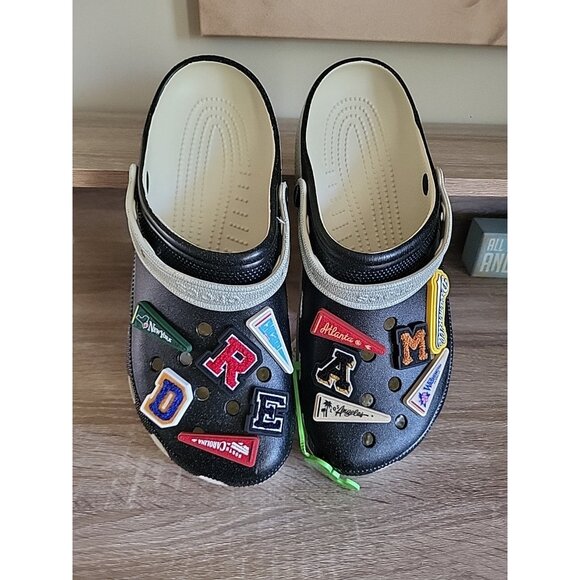 Crocs Unisex J Cole Dreamville X Classic Clogs Sandals Multi, Size 12 Men's - Picture 5 of 13